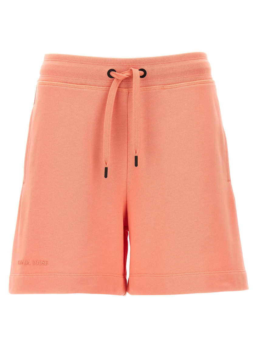 Shop Canada Goose Peach Muskoka Bermuda Shorts