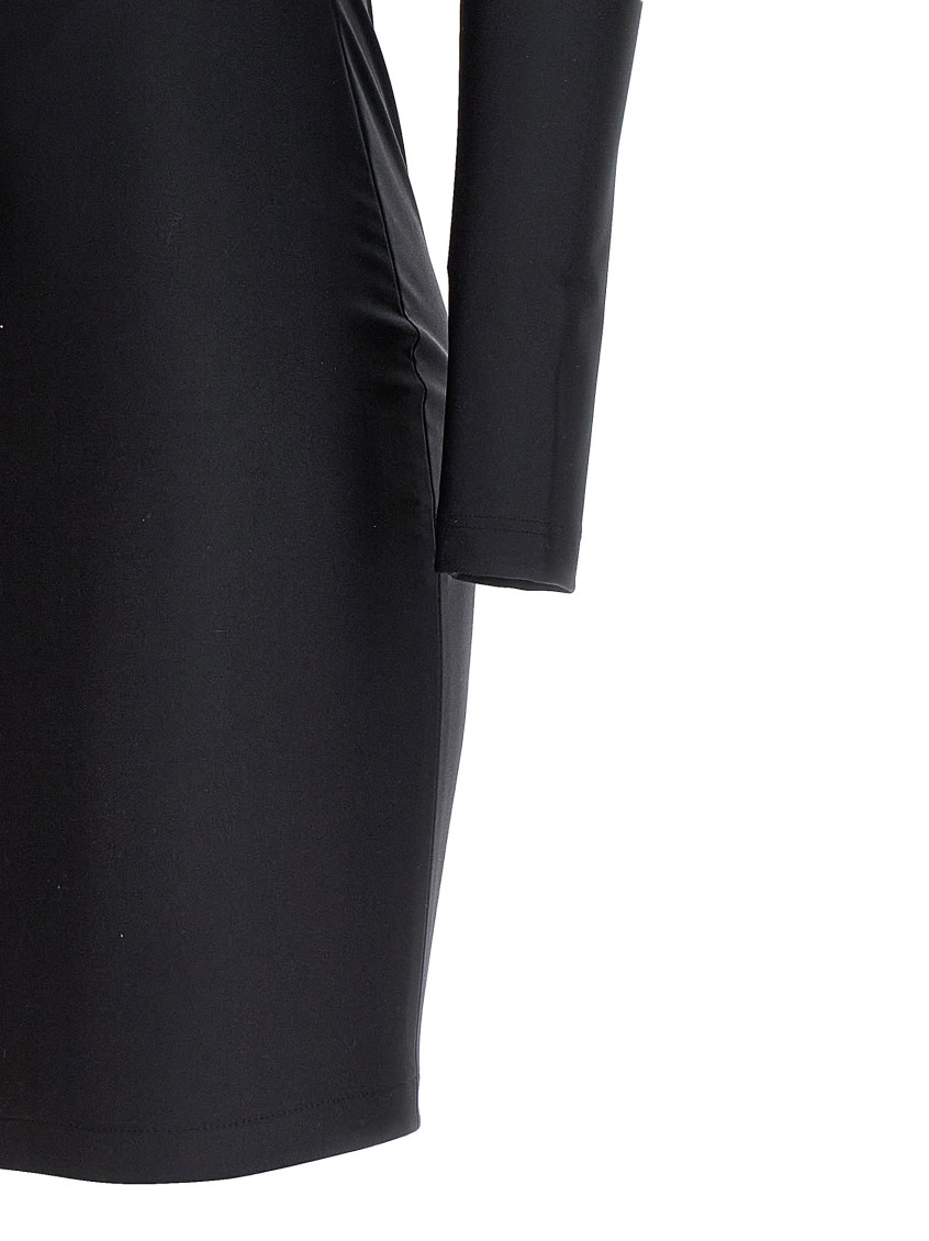 ワンピース BALENCIAGA Cut-out one shoulder dress Black Balenciaga Black Cut-out One Shoulder Dress | ModeSens