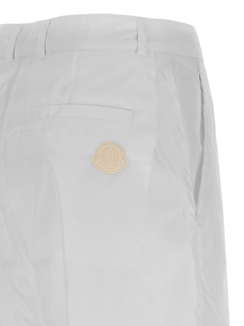 パンツ MONCLER Nylon pants White 2A000195973C Moncler White Nylon pants for Women Online USA at Darveys.com