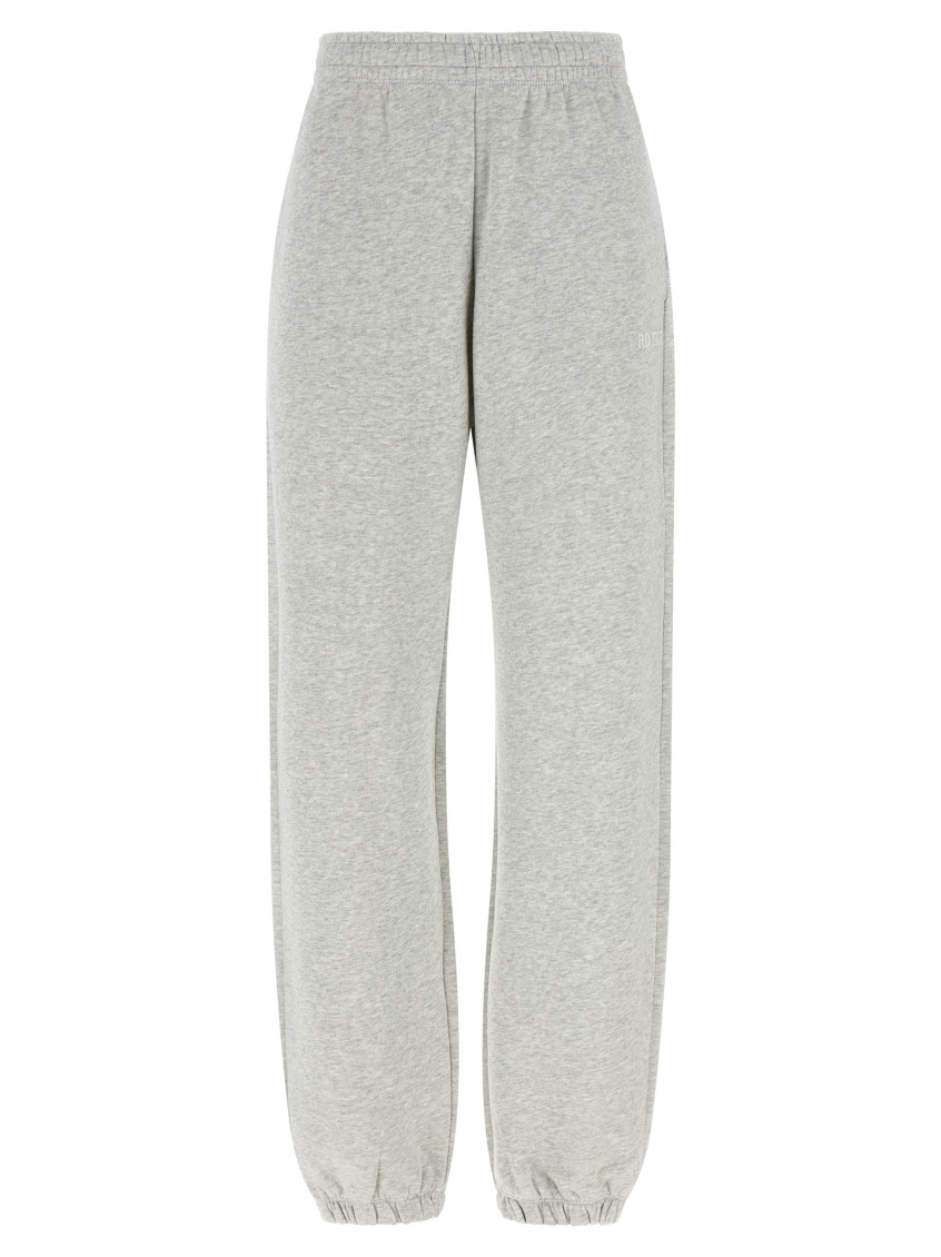 Rotate Birger Christensen Joggers With Elastic Waistband And Cuffs In Gray