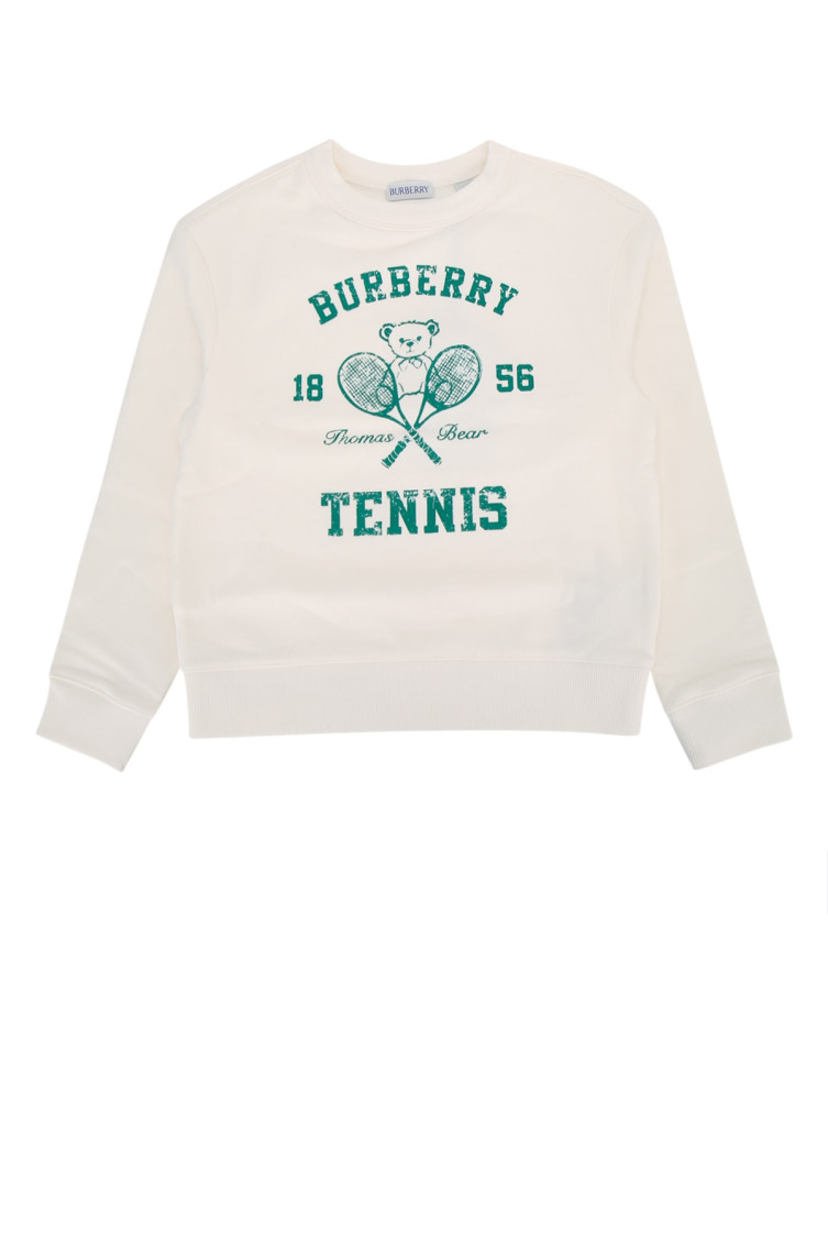 BURBERRY ホワイト トレーナー　キッズ　ベア Burberry Kids White Graphic Sweatshirt