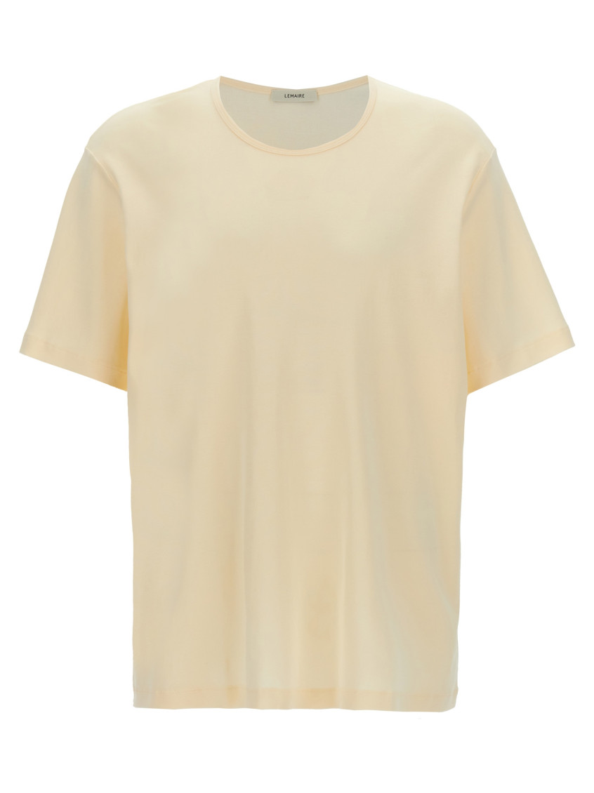 Lemaire Cotton T-shirt In White