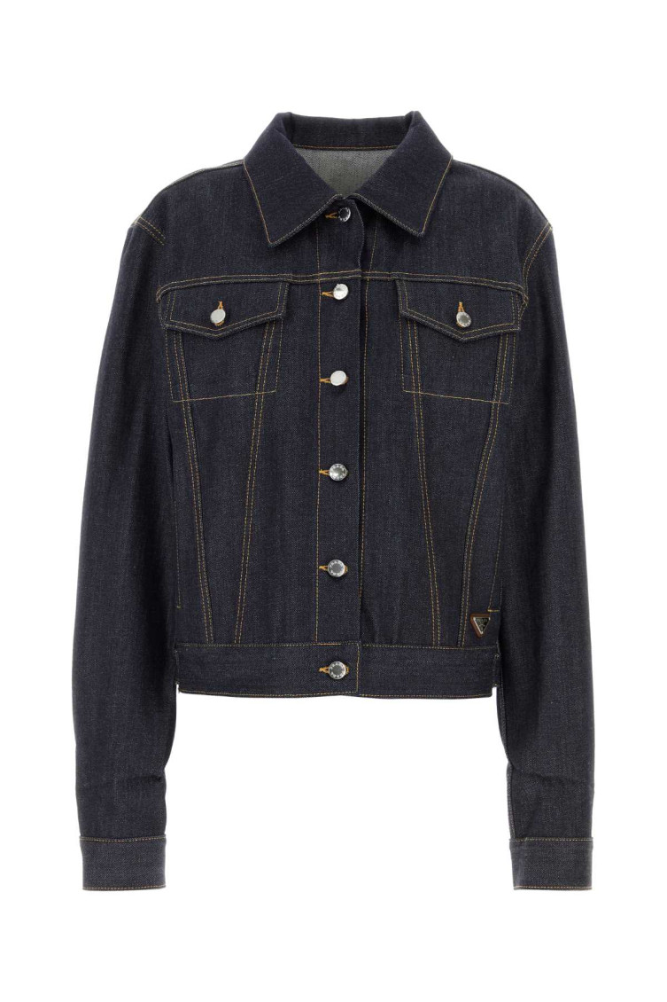PRADA BLUE DENIM JACKET 