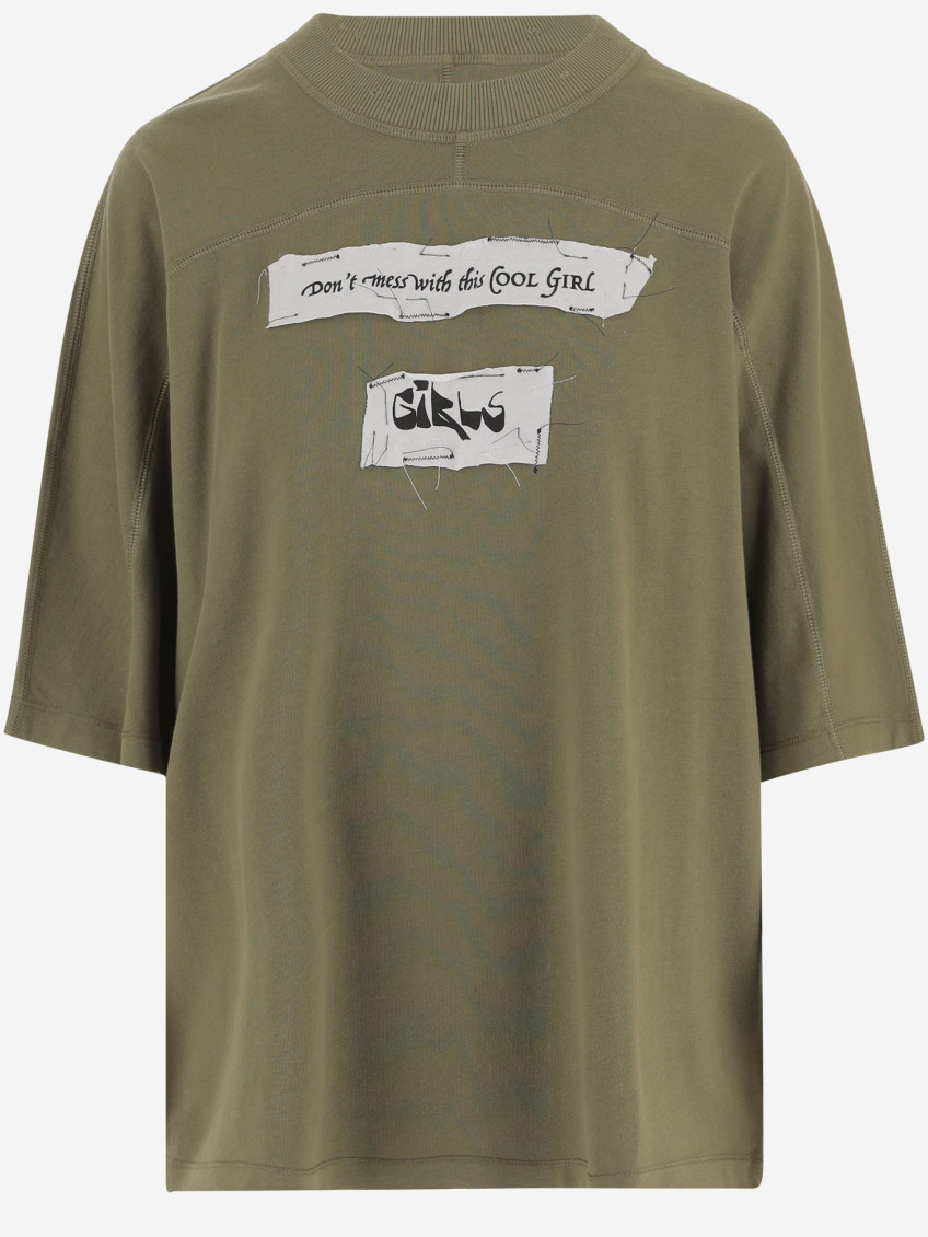 Dolce & Gabbana Green Cotton Jersey T-shirt