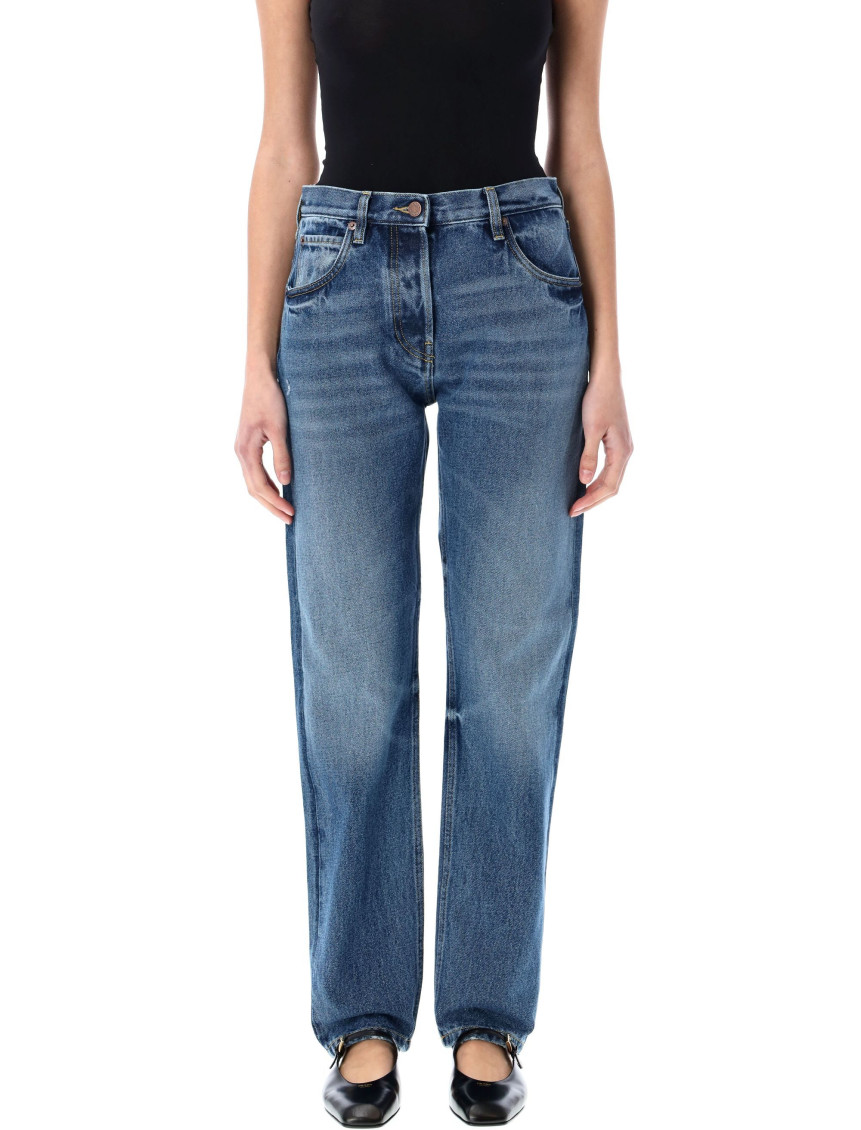 Prada Straight-leg Jeans In Blue