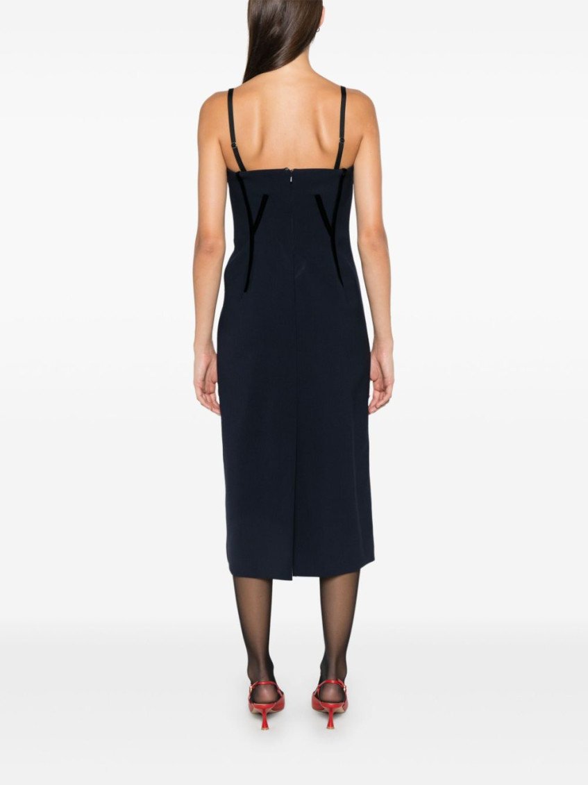 ワンピース SPORTMAX 'Anemone' dress Blue ANEMONE Sportmax Navy Blue Anemone Dress for Women Online USA at