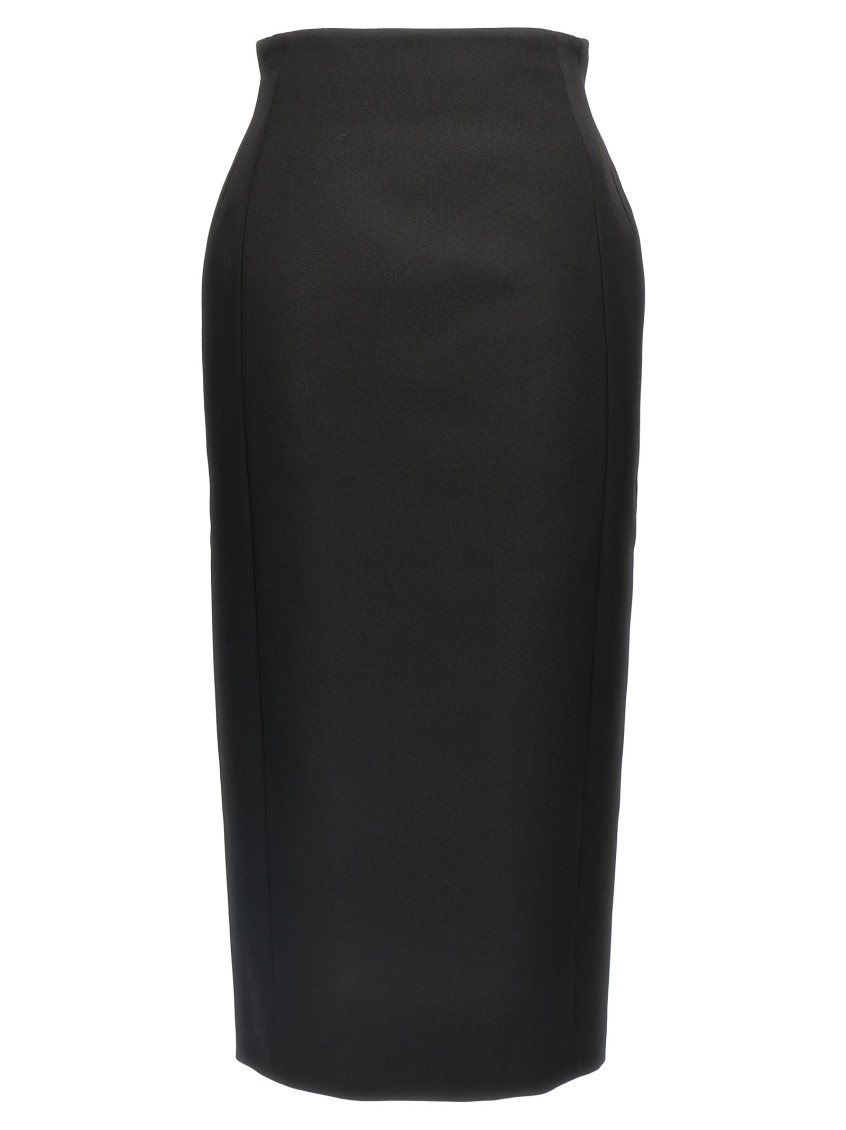 WARDROBE.NYC BLACK SLIM FIT SKIRT