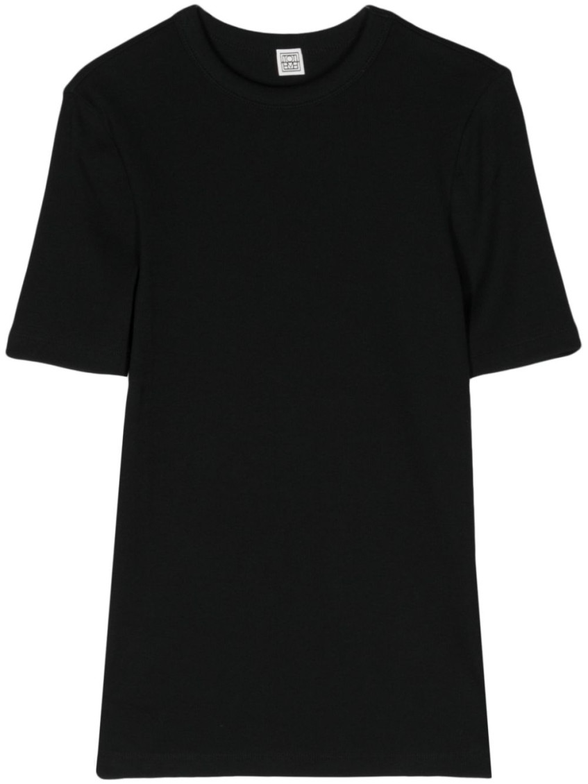 Totême Toteme T-shirts And Polos In Black