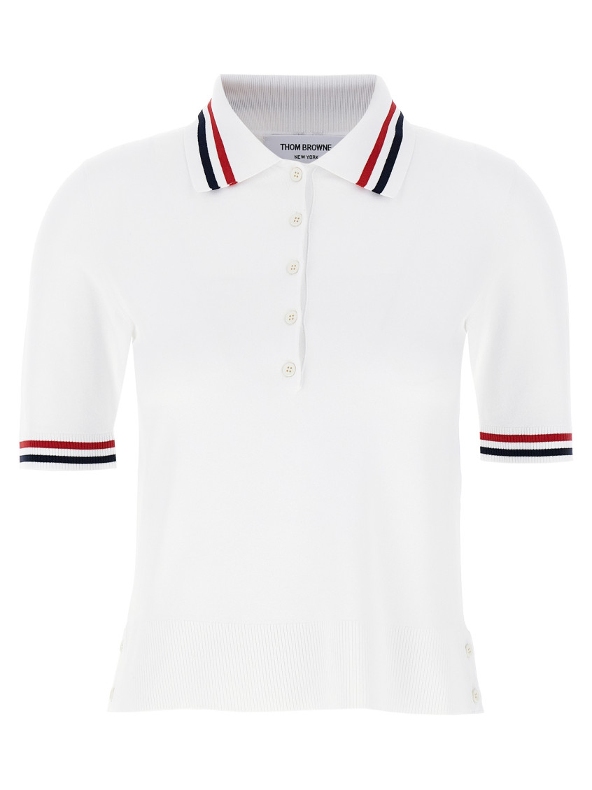 Shop Thom Browne White Pl