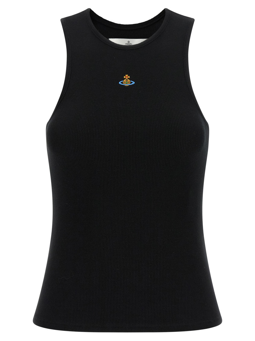 ◆ Vivienne Westwood タンクトップ Vivienne Westwood Black 90s top for Women Online USA at Darveys.com