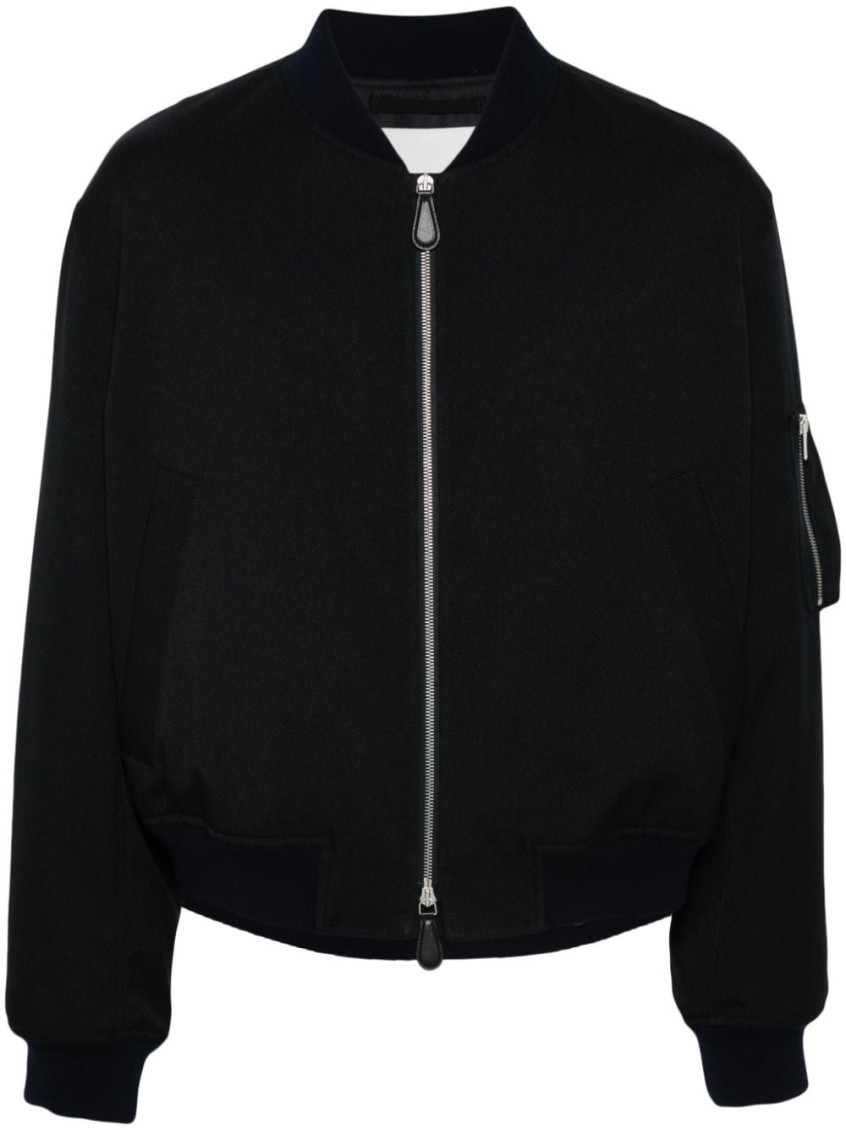 Jil Sander Zip-up Bomber Jacket