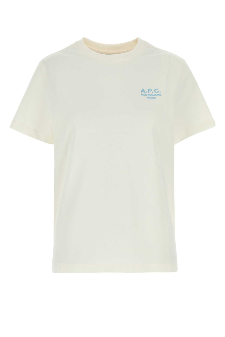 Apc White Cotton T-shirt