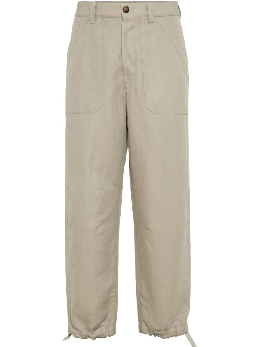 Brunello Cucinelli Relaxed Fit Trousers