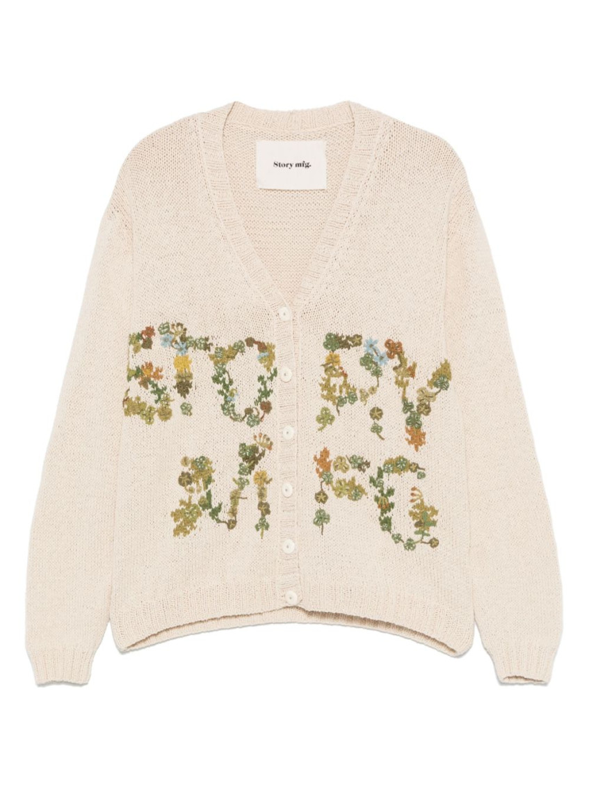 Story Mfg. Story Mfg Twinsun Cardigan In Neutral