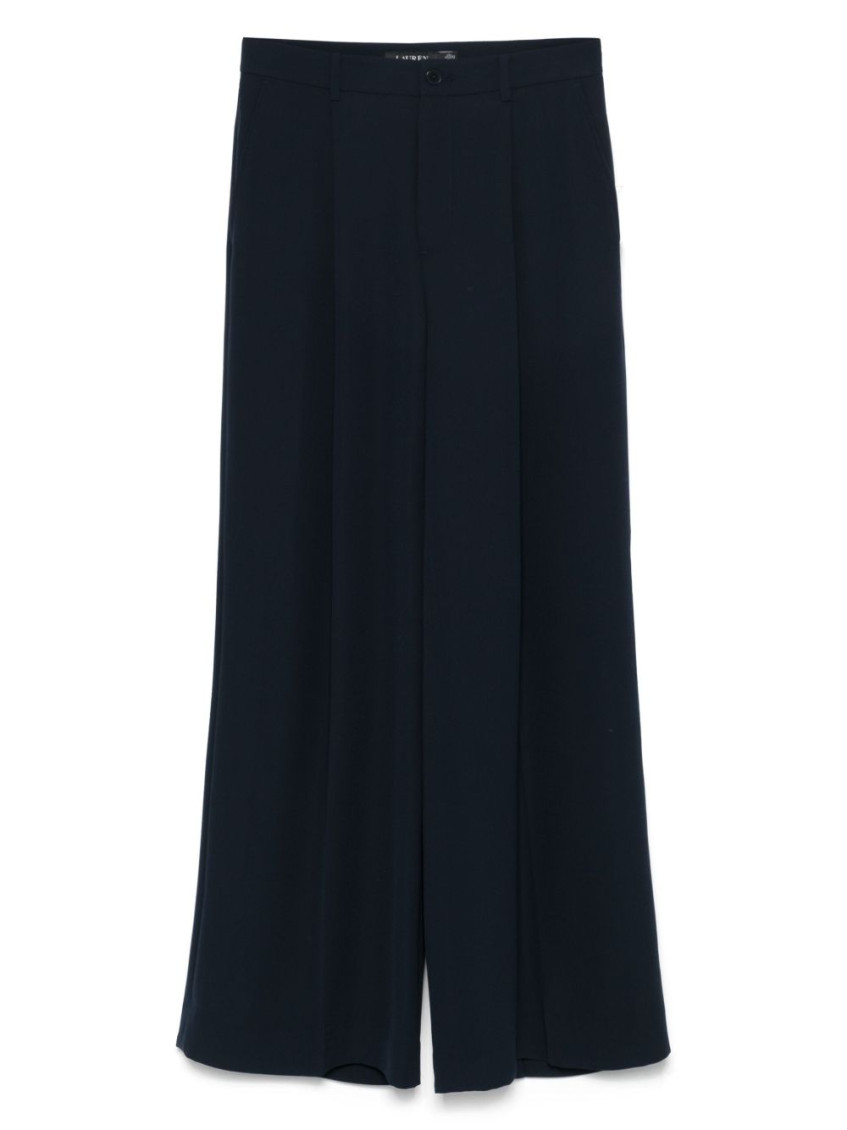 Ralph Lauren Navy Blue Kirahn Trousers In Blue