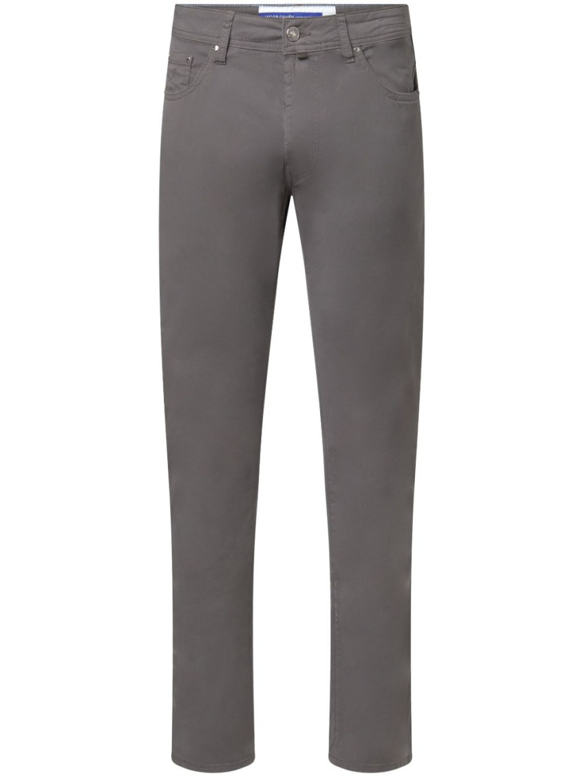 Jacob Cohen Medium Grey Strecth Cotton Jeans In Gray