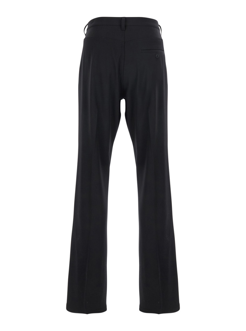 Balenciaga Black Flat Front Pants for Men Online India at Darveys.com