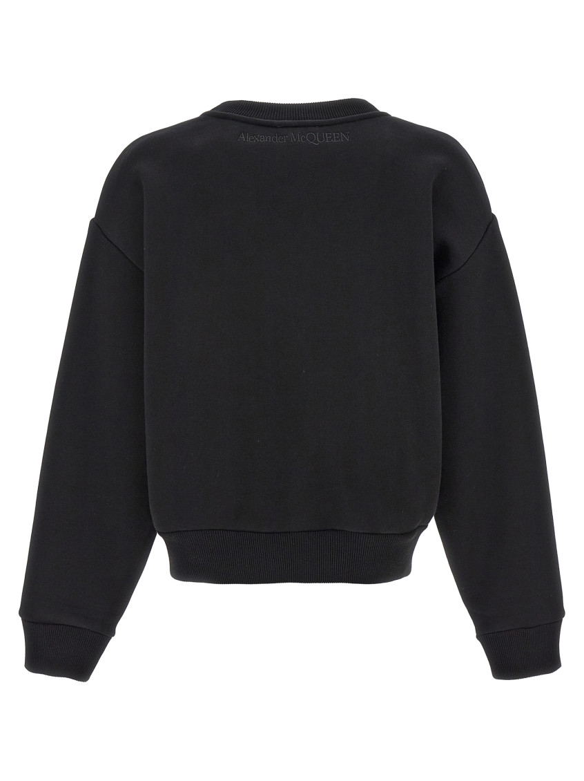 その他 alexander mcqueen 'Cut and Sew' sweatshirt Women's Cut And Sew hoodie | MCQUEEN | 24S