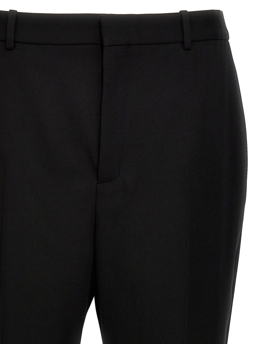 Saint Laurent Trousers Saint Laurent Black wool wide