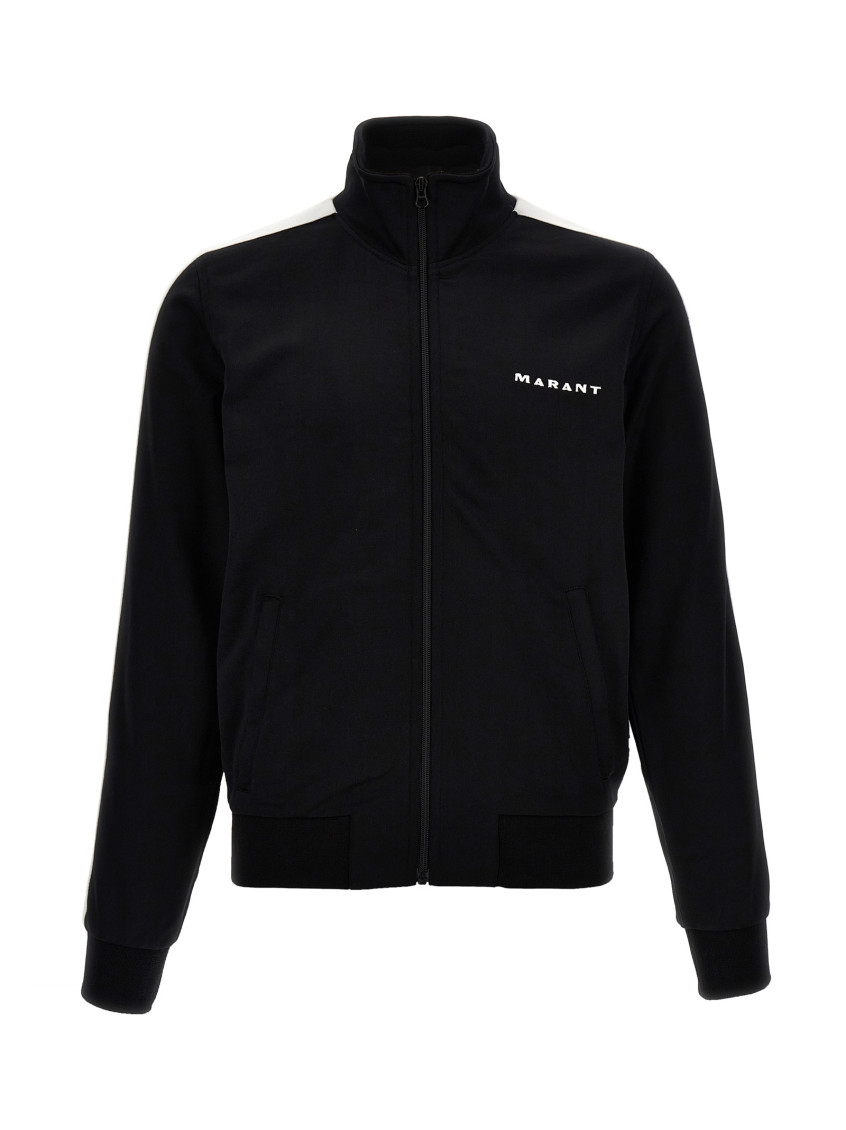 Isabel Marant Ronny Stripe-detail Jacket In Black