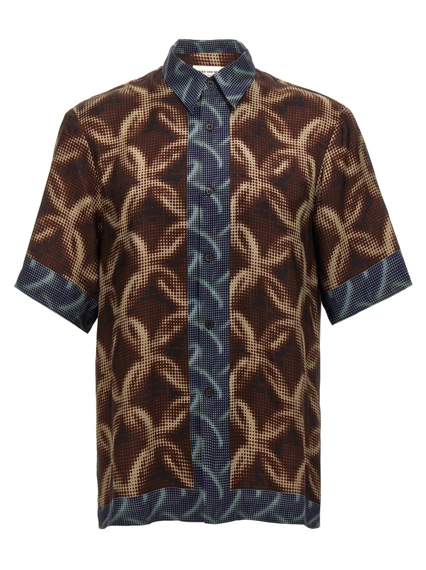 Dries Van Noten Multicolor Clasen Shirt for Men Online USA at 