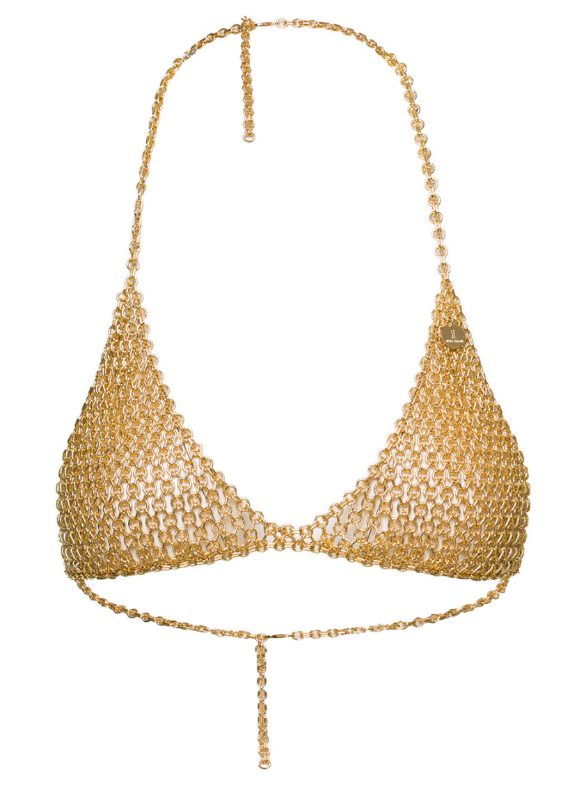 Silvia Gnecchi The Bra In Golden