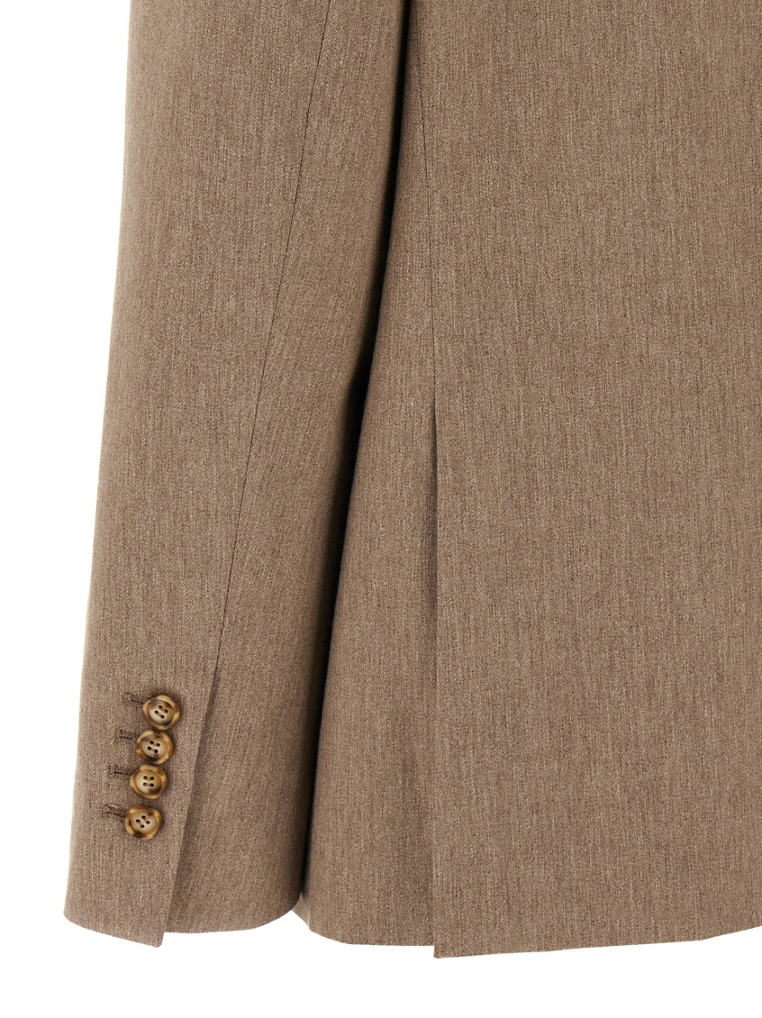 ジャケット THE ANDAMANE 'Pixie' blazer (T163007ATNV115 SANDMELANGE) Pixie oversized blazer THE ANDAMANE Woman Sz. 42 IT