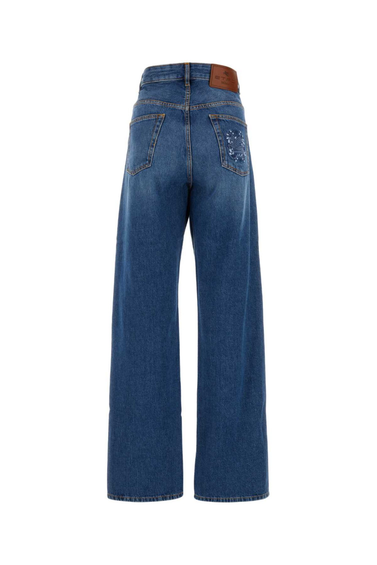 デニム・ジーパン ETRO Woman Jeans Denim 118239572 200 ゲス GUESS Eco Pop '70s Split Denim Pants （PRCC） デニム