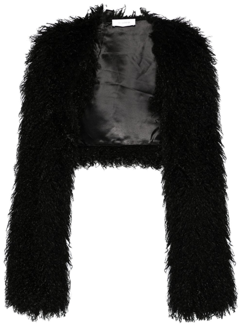 Sportmax Black Furr Jacket