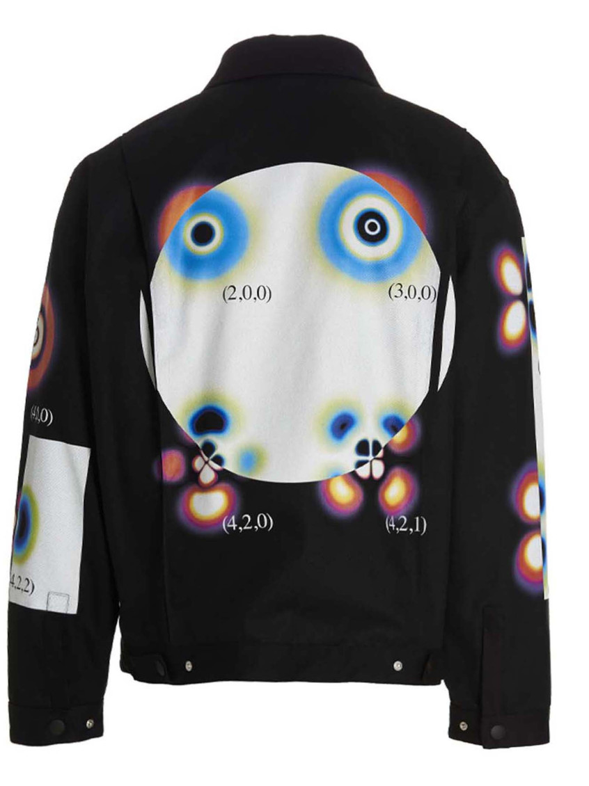 【関税込み】MSFTSREP 'Hydrogen Wave’ jacket MSFTSrep Black Hydrogen Wave Jacket for Men Online USA at