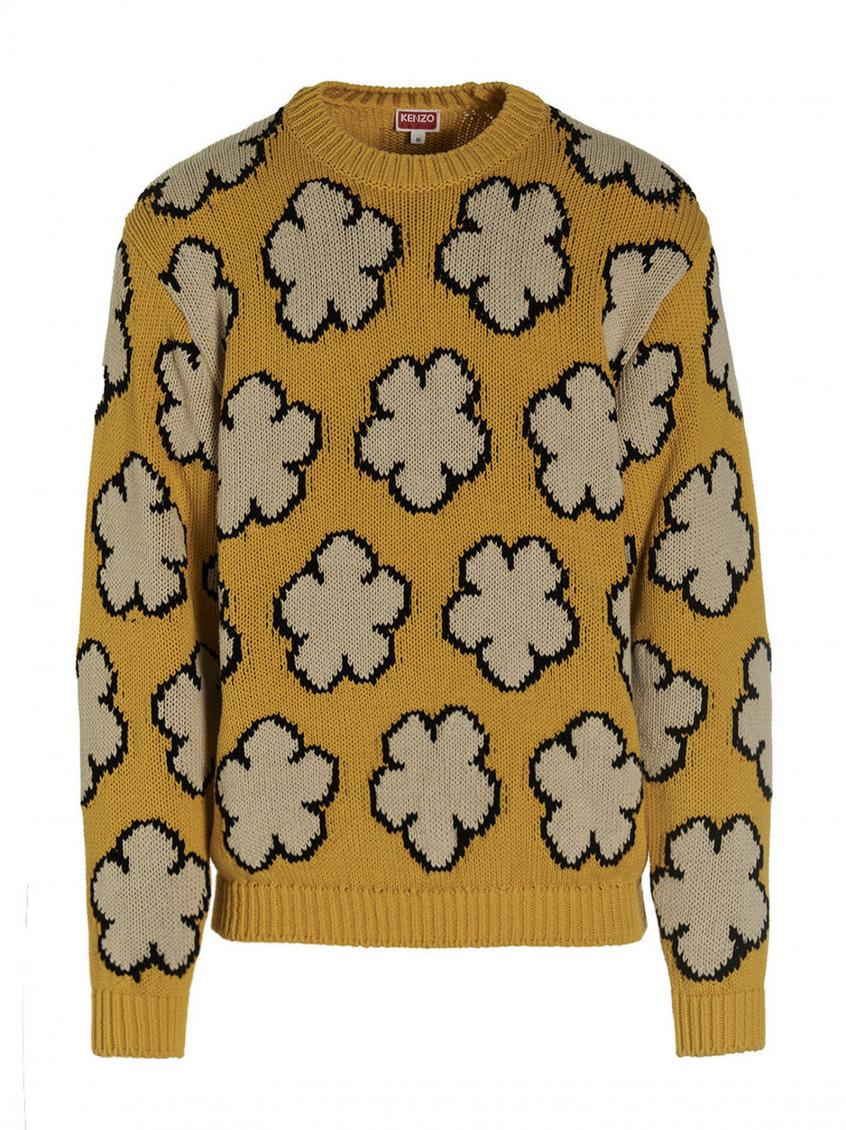 Yellow clearance kenzo sweater