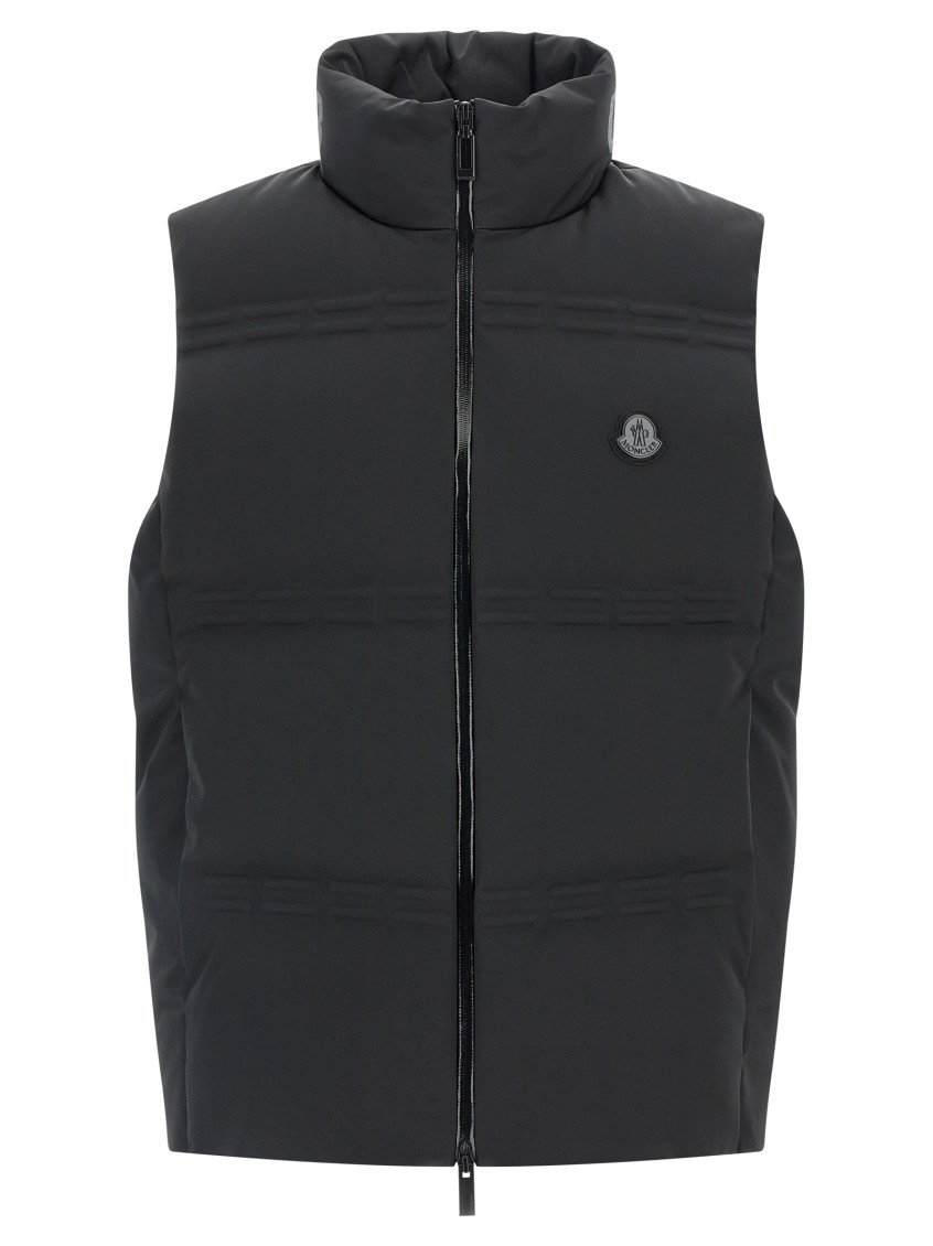 Moncler X Asap Rocky Vest In Black