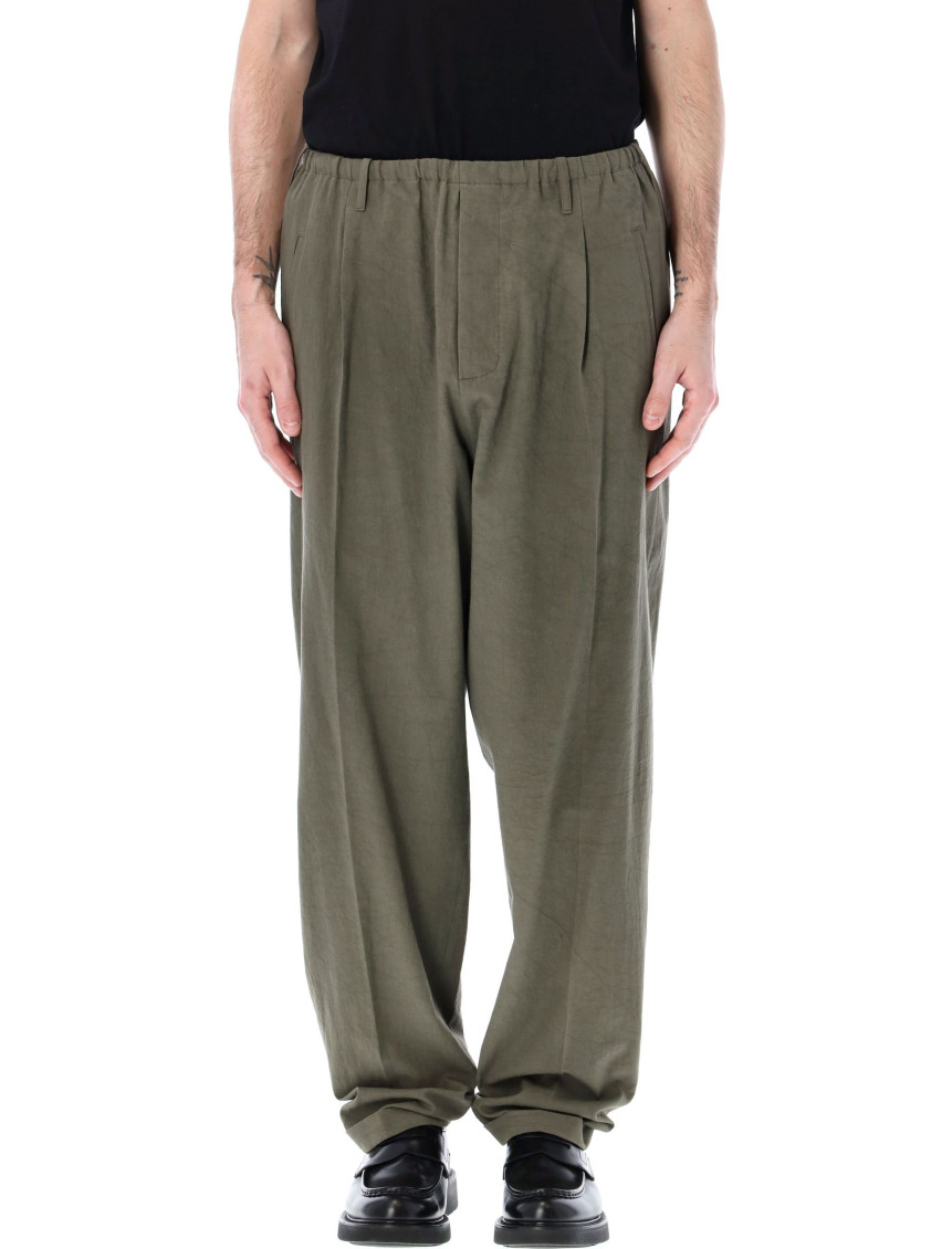 Magliano Pantalone In Cotone Verde Militare Uomo In Olive