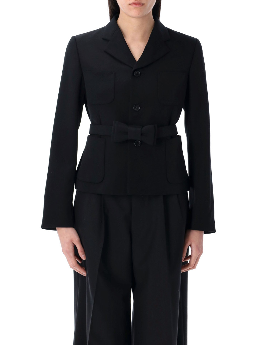 Comme Des Garçons Jacket Comme Des Garcons Woman Color Black In Black