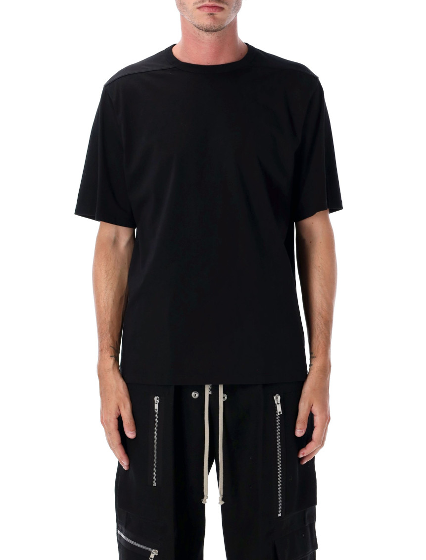 Rick Owens Brad Cotton T-shirt In Black