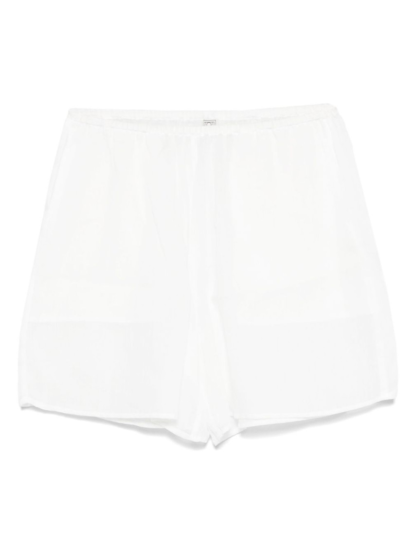 Totême Toteme Summer Shorts In White