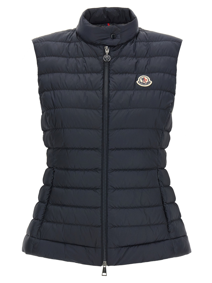 Moncler Igens Padded Vest In Blue