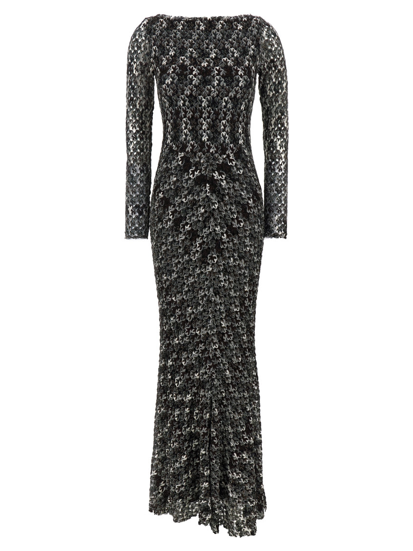 Missoni Long Dress Dresses Multicolor In Multi