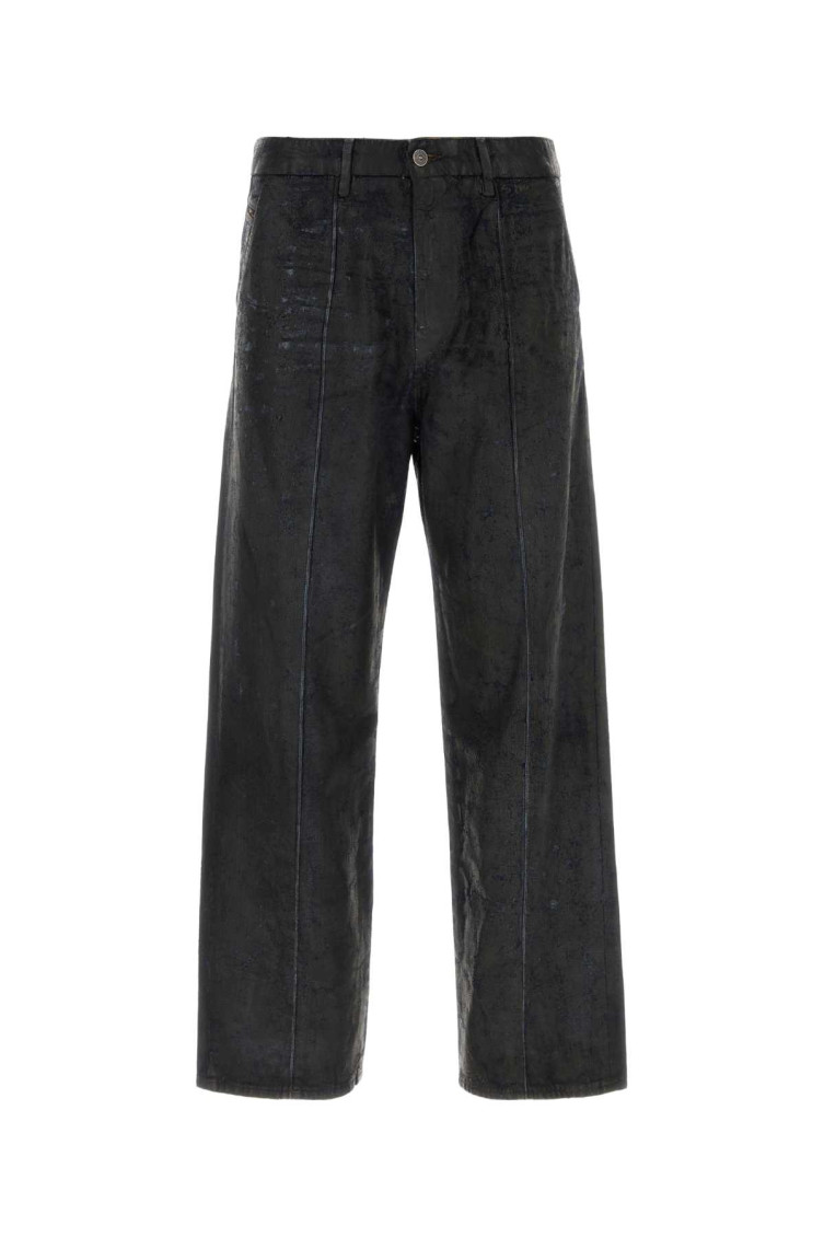 Diesel Jeans D-chino-work 0pgaz In Denim Nero Uomo In Black