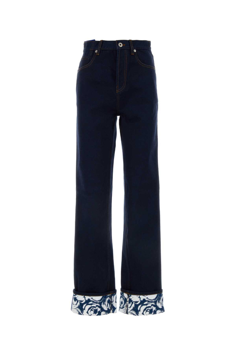 Burberry Dark Blue Straight Jeans for Women Online India at Darveys