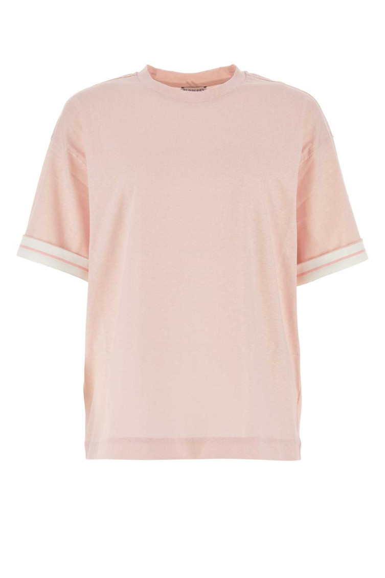 Burberry T-shirt In Pink
