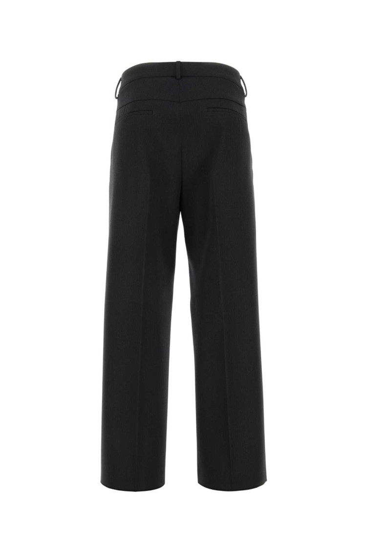 【Valentino】 High-riseウールアンドシルクパンツ Valentino Pants for Women | Online Sale up to 58% off | Lyst