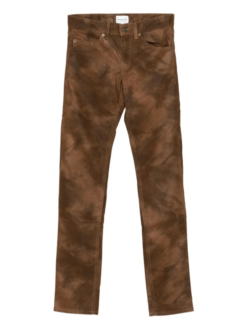 Isabel Marant Étoile Marant Etoile Women Kelsie Trousers In Brown