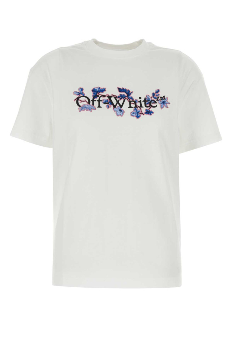 Off-white White Cotton Oversize T-shirt