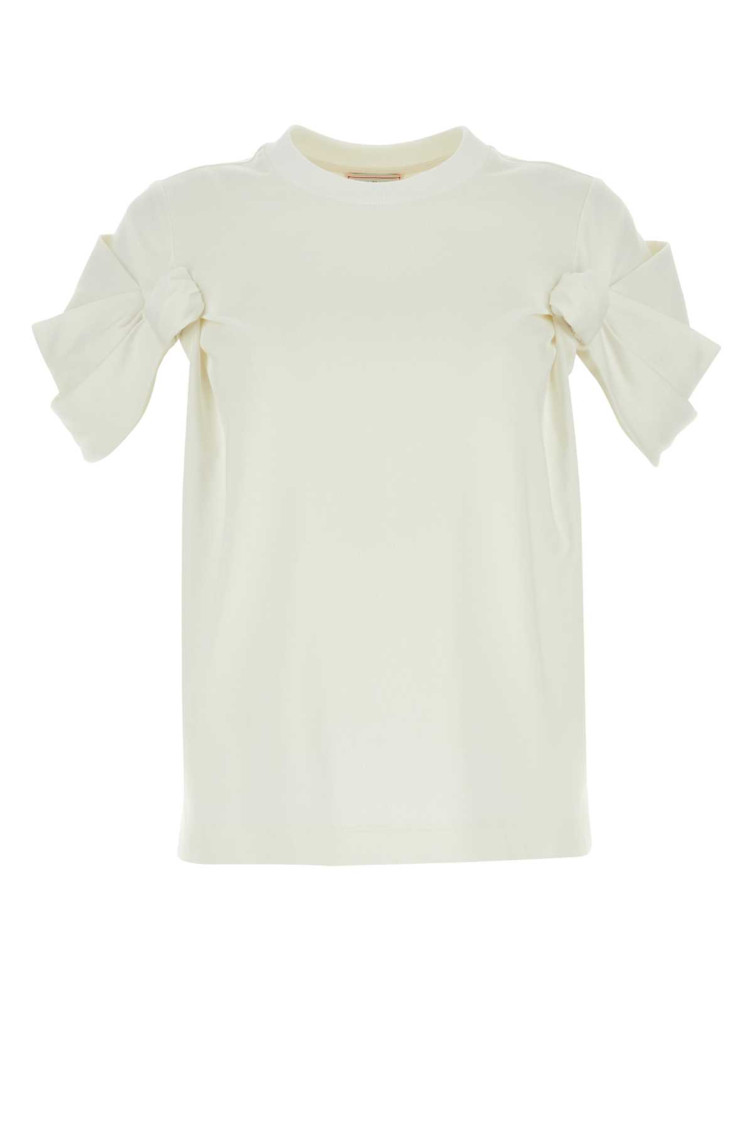 Alexander Mcqueen White Cotton T-shirt