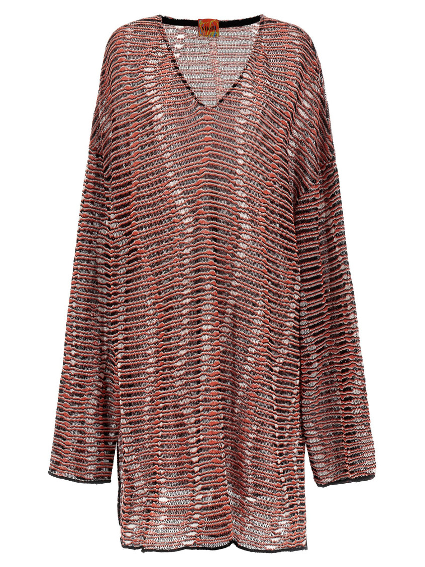 Vitelli Wave Jacquard Sweater, Cardigans In Multicolor