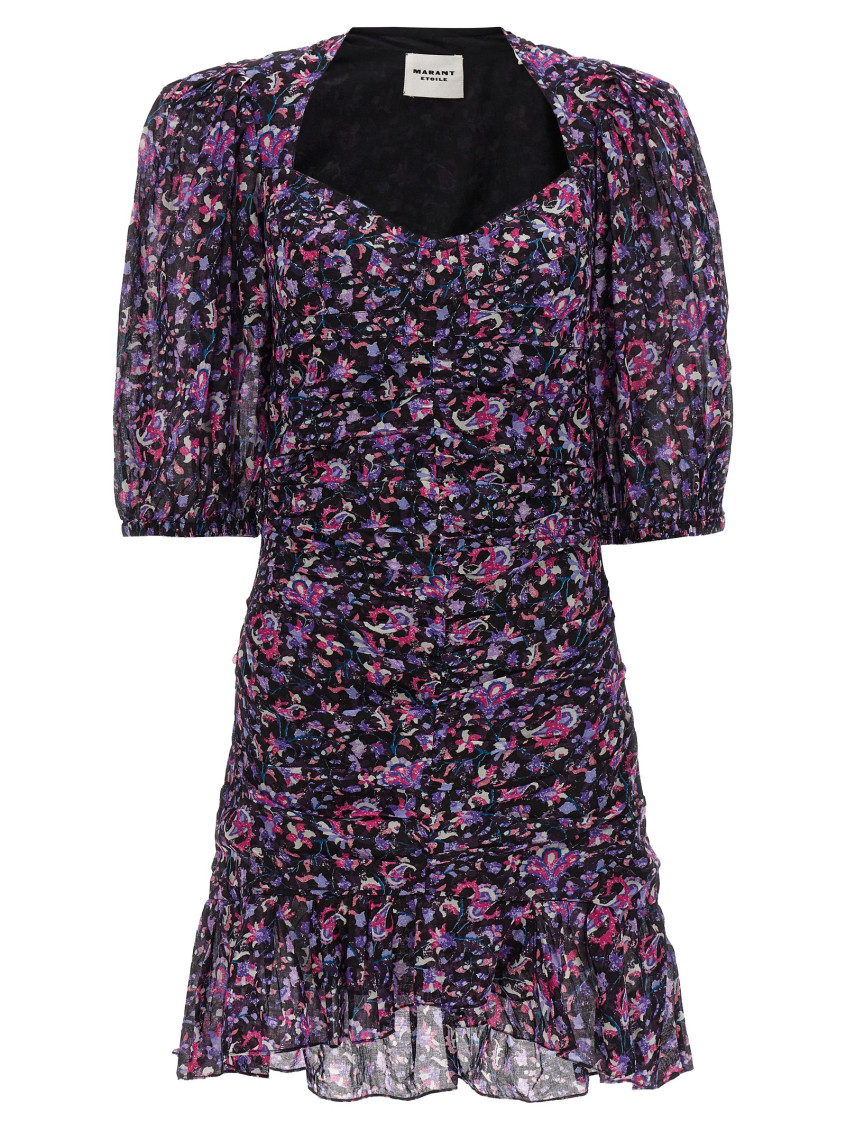ISABEL MARANT MULTICOLOR LUNESA DRESS
