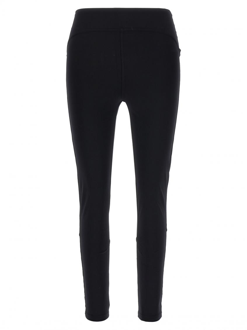 Not After Ten Tulle Insert Leggings In Black