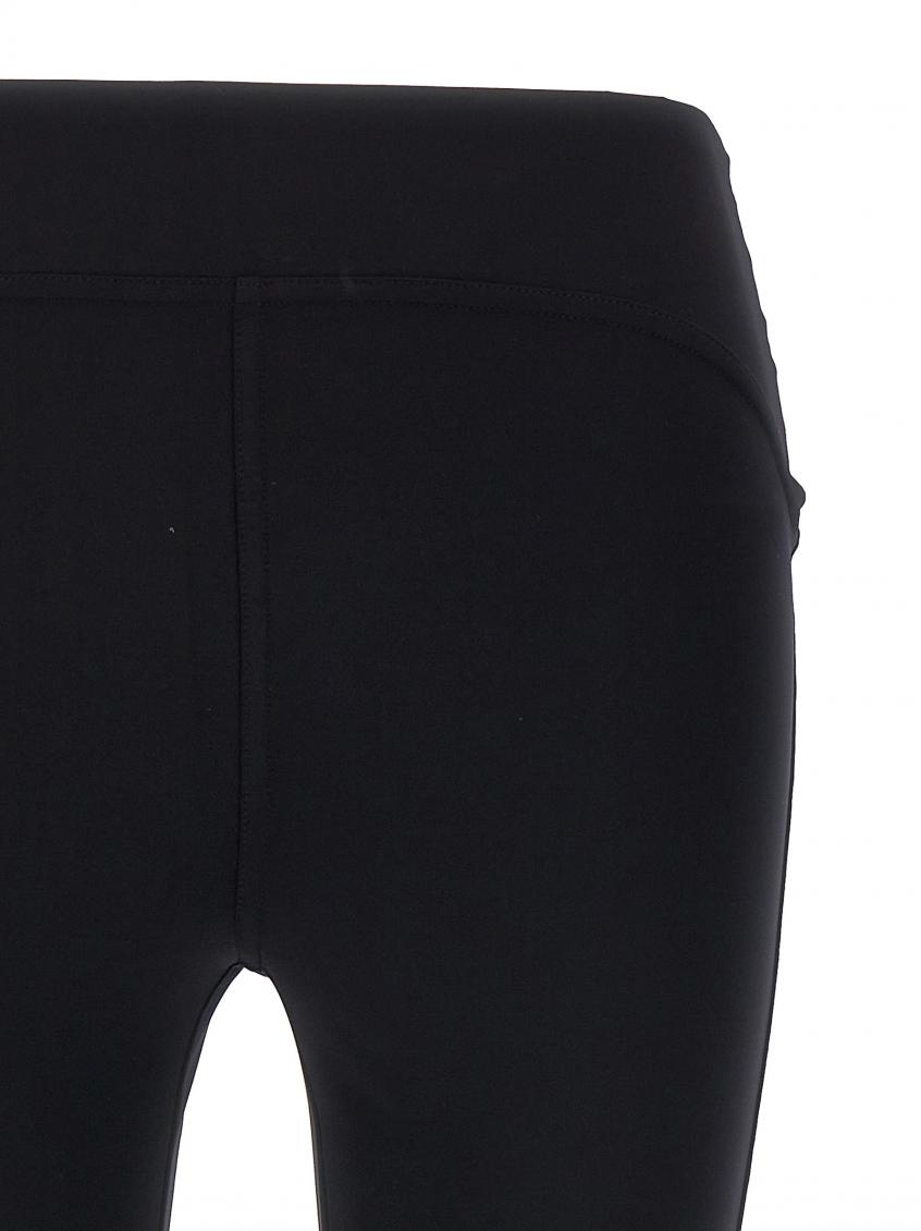 ボトムスその他 NOT AFTER TEN FW23 Tulle insert leggings (NATP008 NERO) Not After Ten Black Tulle Insert Leggings for Women Online