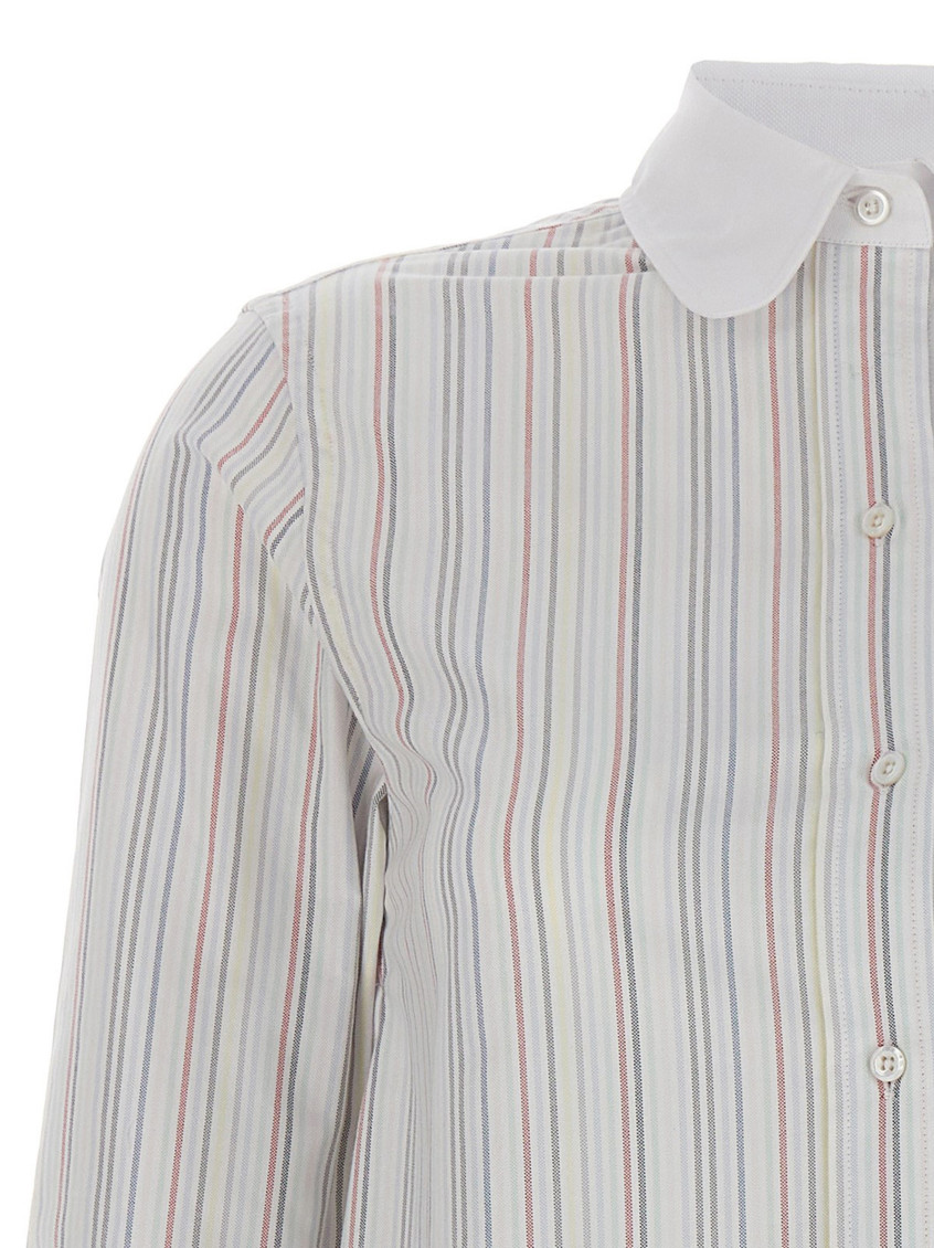 ワンピース THOM BROWNE Striped shirt dress Multicolor FDSD95CF0272 Thom Browne Multicolor Striped Shirt Dress for Women Online